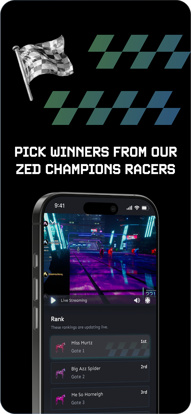 Pick winners from ZED Champions racers