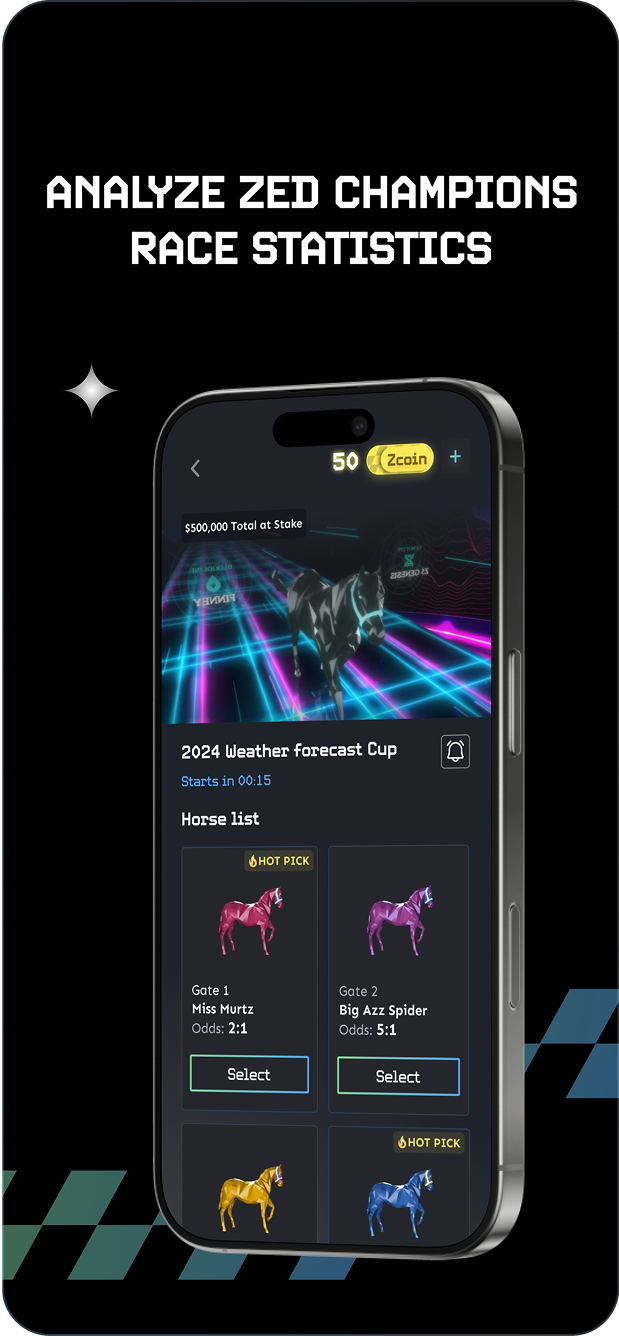Analyze ZED Champions race statistics